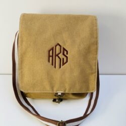 Vintage canvas messenger - Image 5